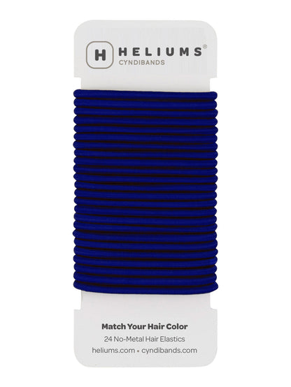 4mm Hair Ties - 1.75 Inch Elastics - 24 Count - Neutrals