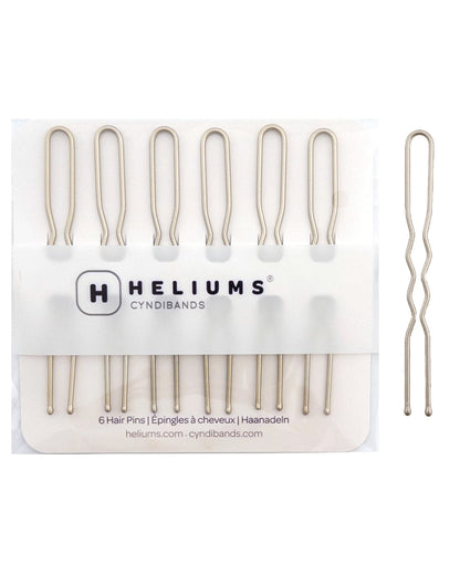 Large Metal U-Shaped Hair Pins - Light Blonde