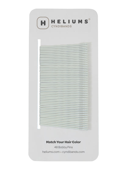 Matte Metallic Wavy Bobby Pins (48-Pack)