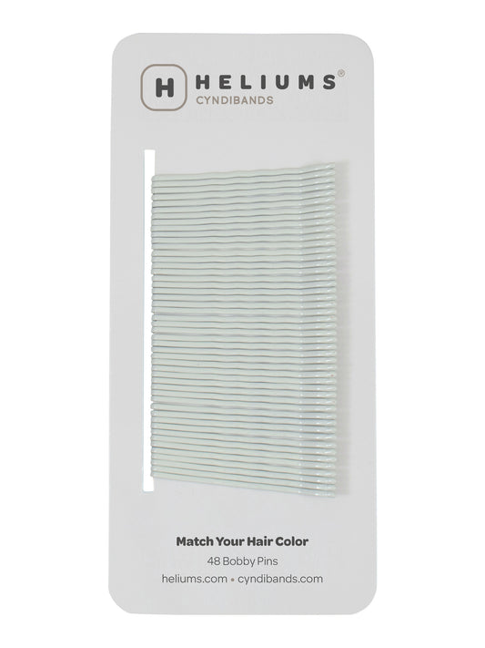 Heliums Matte Metallic Wavy Bobby Pins (48-Pack)